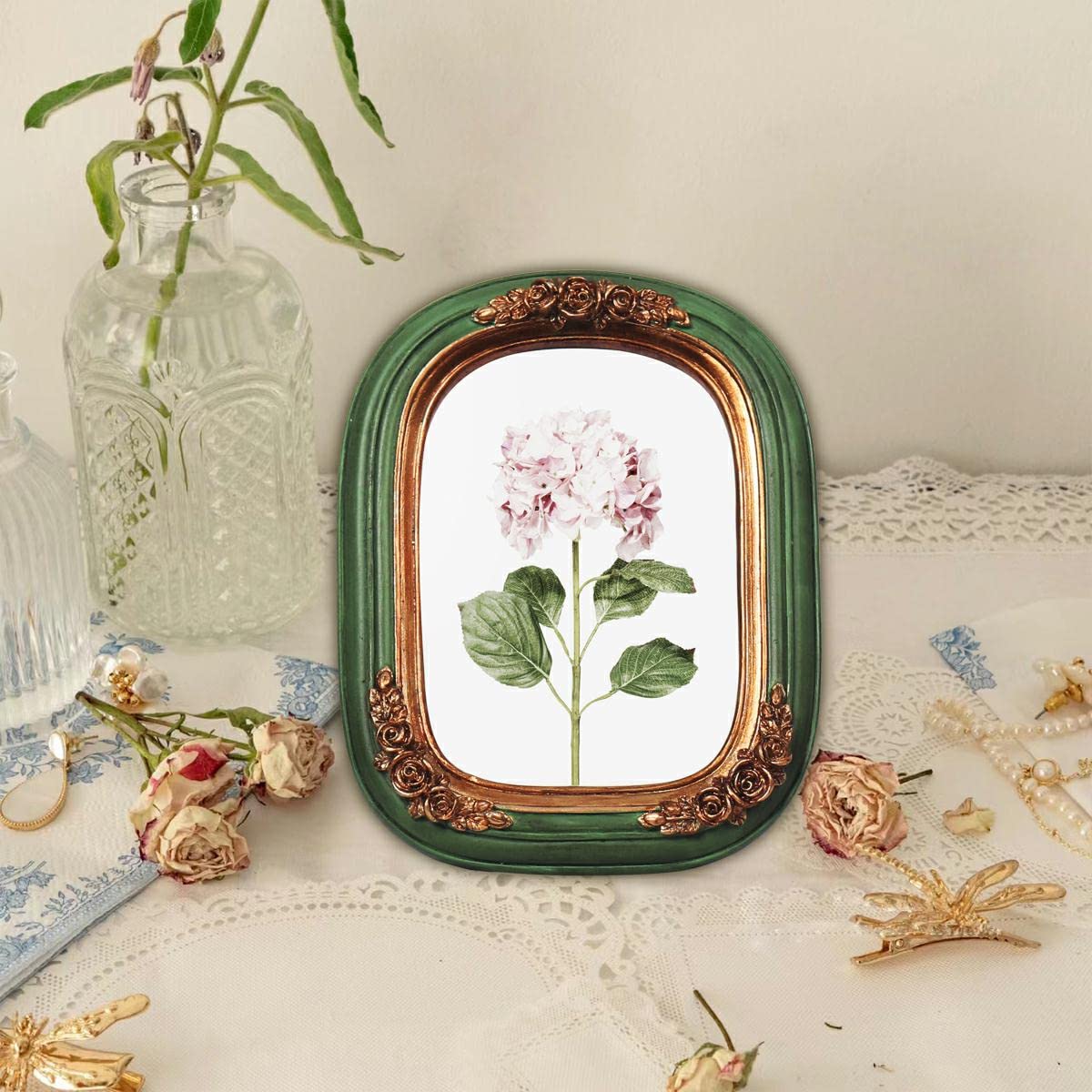 Amazon.com - FR PARAFAYER Vintage Mini Picture Frame 2.5x3.5 Inch